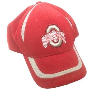 Nike OHIO STATE BUCKEYES College Football Red Baseball Cap~ONE SIZE FITS ALL